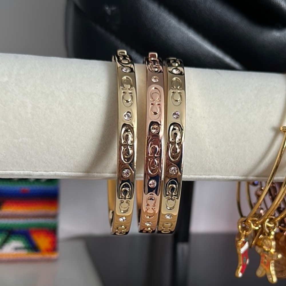 Coach Bangles Set of Three